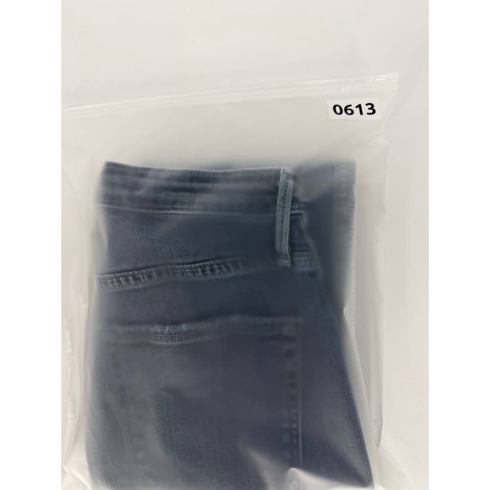 Good American Good Waist Skinny Jeans Blue Tuxedo Stripe GWCP103C Size 10/30 - Picture 13 of 13
